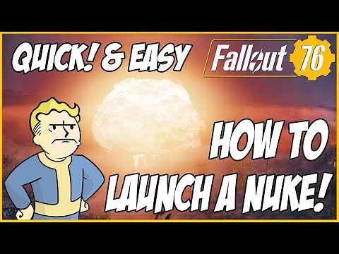 How To Easily Drop A Nuke In Fallout 76 *QUICK METHOD*