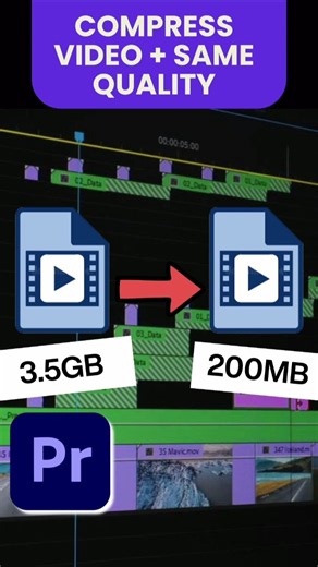 How to Compress Video in Premiere Pro Without Losing Quality
