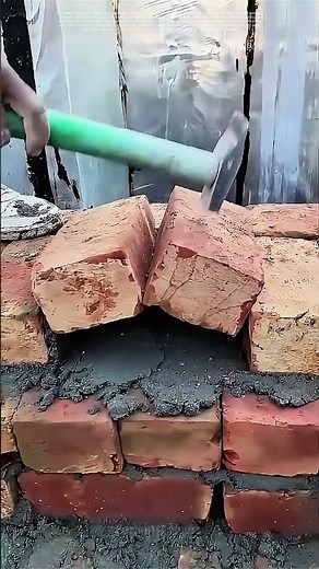 Smashing Precision: How Bricklayers Shape Structures with Force and Finesse