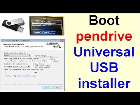 Como criar pendrive de boot com Universal USB installer
