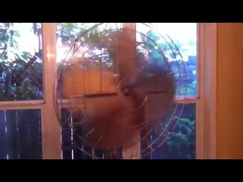 Hunter Zephair A242 1940's industrial fan