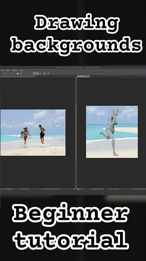 How to start drawing backgrounds | how to draw a basic anime character mini series (11)
