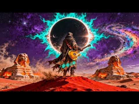 Night Drive Desert Rock Instrumental | Slow Psychedelic Stoner Guitar Vibes