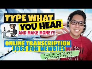 Type What You Hear And Make Money | Transcription Jobs At Home For Newbies [Eng Sub]
