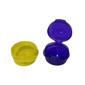 [Hot Item] 5 G Plastic Flip Pop Jar Cosmetic Container