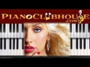 🎹 HURT - Christina Aguilera - easy piano lesson / tutorial / lyrics ♫