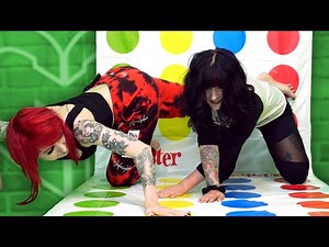 We played twister but we made it stupid
