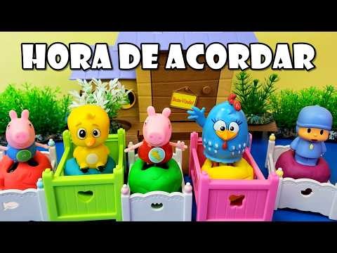 Everyone's asleep! Let's wake up our friends to play!