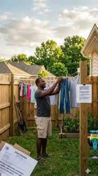 “The Clothesline Rule: How One Backyard Sparked an HOA Policy Shift”