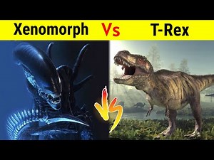 T-Rex Vs Xenomorph | क्या Alien को मार पायेगा Dinosaur King