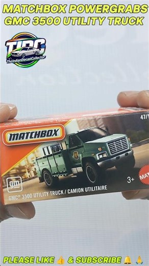 🚛 GMC 3500 Truck🔥MATCHBOX POWERGRABS 2026 | Qick Unboxing & Review #shorts #gmc #matchbox #viral