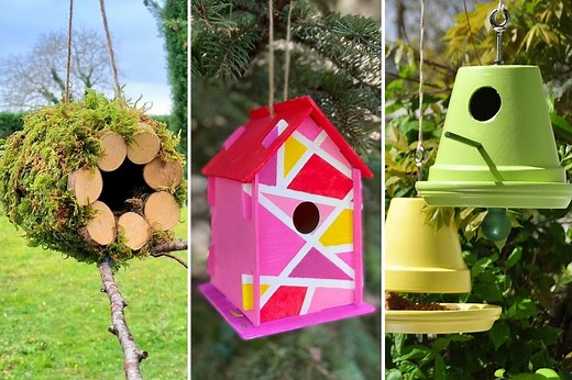 22 DIY de nichoirs à oiseaux à fabriquer soi-même