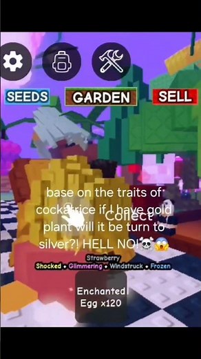 cockatrice traits in grow a garden