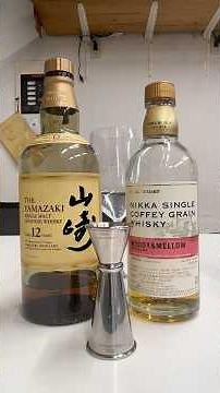【検証】山崎12年×ニッカ シングルカフェグレーンでブレンデッドウイスキーを作る #whisky #japanese #山崎蒸溜所 #nikka #suntory