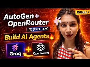 AutoGen + OpenRouter (FREE LLM) 🔥 Build AI Agents Step-by-Step | Full Beginner Guide