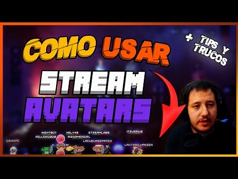 Qué es STREAM AVATARS 💥 I TUTORIAL cómo USAR stream avatars 💘 Español