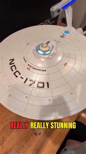 This Tomy Enterprise Model Paint Job is INSANE #startrek #enterprise