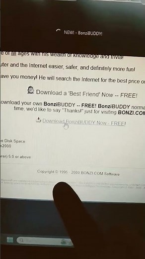 can you download bonzi buddy on windows 11?