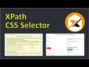 XPath-CSS Selectors-SelectorsHub-XPath Tutorial-CSS Selectors Tutorial-SelectorsHub Tutorial-Css