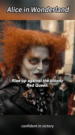 The Red Queen watches her army betray her 😨 Alice in Wonderland