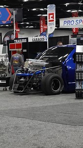 Is this the lowest 4wd in existence? @8urdmax (David Petrick) unveiled his super low pro mod at the 2025 PRI Show! This truck was built from the ground up and you can see this beautiful display of engineering and fabrication at the Wagler Booth! #airdog #airdogfuelsystems | Airdog