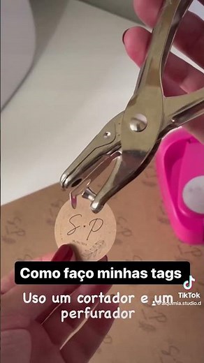 Como fazer tags personalizadas | artesanato