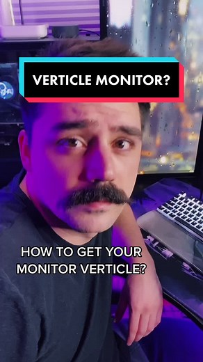 How to Set Up a Vertical Monitor for Gaming