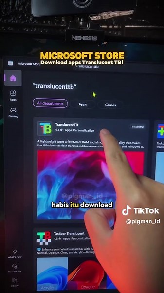 Cara Bikin Taskbar Windows Transparan dengan Gampang