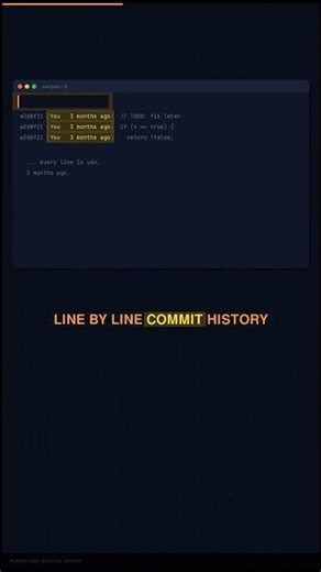Who wrote this garbage code? git blame exposed me 💀 #shorts