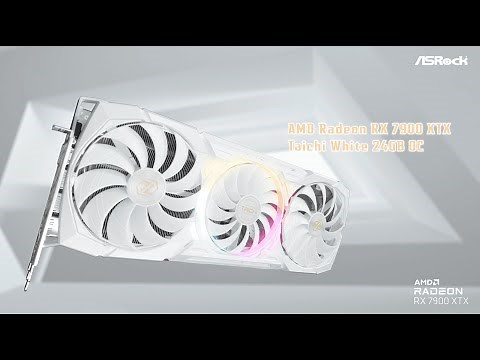 ASRock Radeon RX 7900 XTX Taichi White 24GB OC – When Performance Meets Perfection