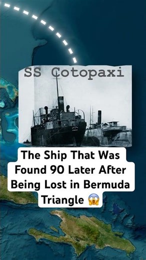 The Bermuda Triangle’s Lost Ship Has Been Found 😨#shorts