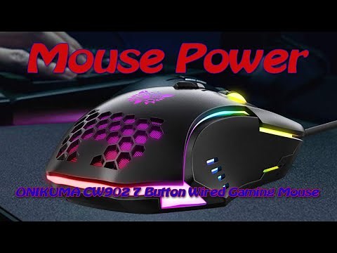 ONIKUMA CW902 7 Button Wired Gaming Mouse