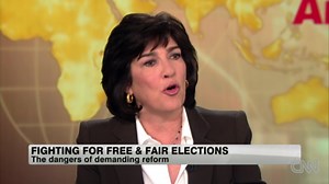 Women demanding democratic reform