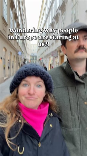 Helene Sula - Travel and Lifestyle Blogger on Instagram: "If the shoe fits? Not in Europe though😂 as my German friends say: that’s for the beach. But Michael said his dogs were barking and they needed some air 😬👀😂 We find Germans love staring so this just gave them an extra excuse 👁️👁️ #cultureshock #europe #vienna #relatable #funnyreels"