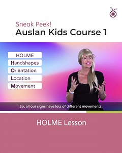 38 reactions | Take a look at this sneak peek from our Auslan Kids Course 1 Program: Holme Video 2 Join the waitlist for our Auslan Kids Course 1 program. An adventure awaits you! https://sign.lisamillsonline.com/auslan-online-made-easy-course-1-for-kids-squeeze-page-waitlist/ | Auslan Online | Facebook