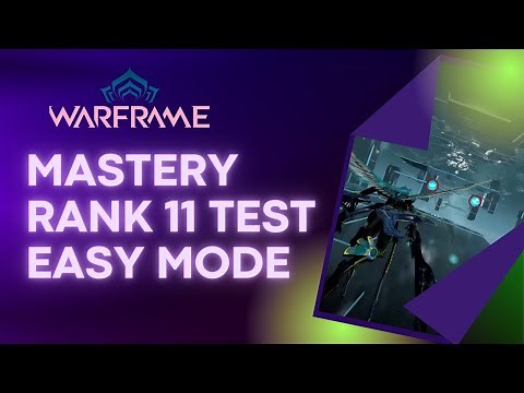 Warframe how to complete mastery rank 11 easily