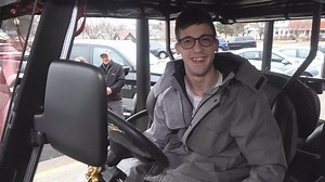 Special Kneads Bakery worker surprised with customized golf cart