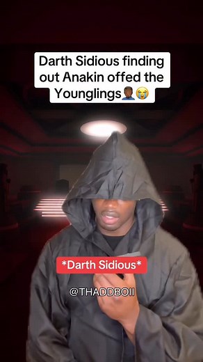 Darth Sidious finding out Anakin killed the younglings🤦🏾‍♂️🤦🏾‍♂️😭😭 #starwars #anakin #anakinskywalker #darthsidious #thaddboii | ThaddBoii