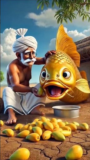 the golden fish of kisan#carton #kisancartoon #goldenfish