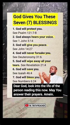7 Blessings From God