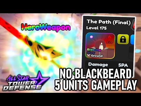 Soloing Enuma Raid Ft. BUFFED 7Star Nagato (Path) 5 Units Gameplay | All Star Tower Defense Roblox