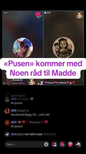 Pusen kommer med noen råd til Madde #fyp #navtok #madde #pusen