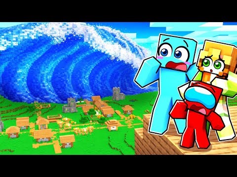 We tested all the tsunami experiments in Minecraft!