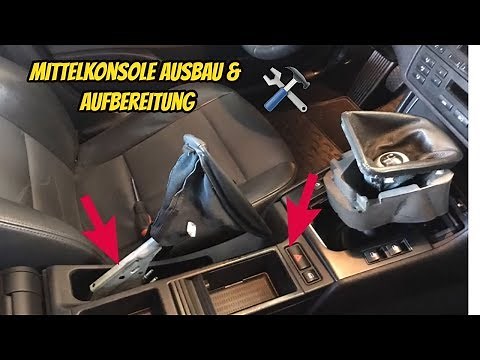 BMW E46 Mittelkonsole Ausbau & Aufbereitung