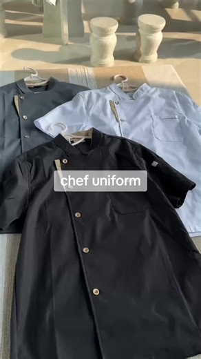 chef uniform unisex for men women#chef #chefuniform #chefjacket #cateringuniform #cheflife #fyp