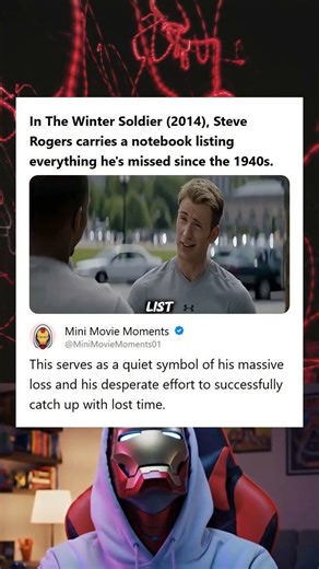 The Winter Soldier 2014 Steve Rogers Notebook Is a Quiet Symbol of Loss and Catching Up