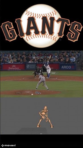 Smooth Submarine Pitch Animation – Tyler Rogers Style #mlbshorts #animation #sfgiants