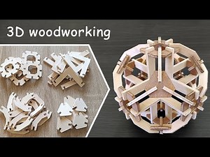 3D woodworking (scroll saw project)
