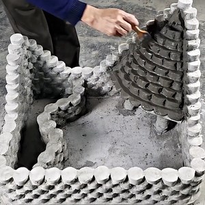 6.5M views · 73K reactions | DIY Waterfall Aquarium out of Cement | DIY & Crafts | Facebook