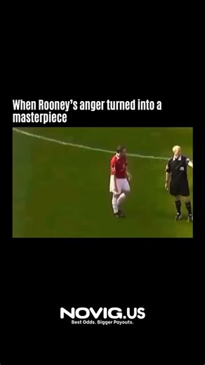 archive on Instagram: "Spring 2005. Old Trafford is roaring, and 19-year-old Wayne Rooney is furious — the referee ignores every foul, Newcastle keep wasting time, and the tension is boiling. He shouts at the ref, waves his arms, and suddenly the ball drops near him. No pause, no setup — just one explosive strike, and the ball rockets into the top corner. The stadium erupts, while Rooney walks away as if nothing happened. Later he said he “just hit it out of anger.” That goal became the perfect 